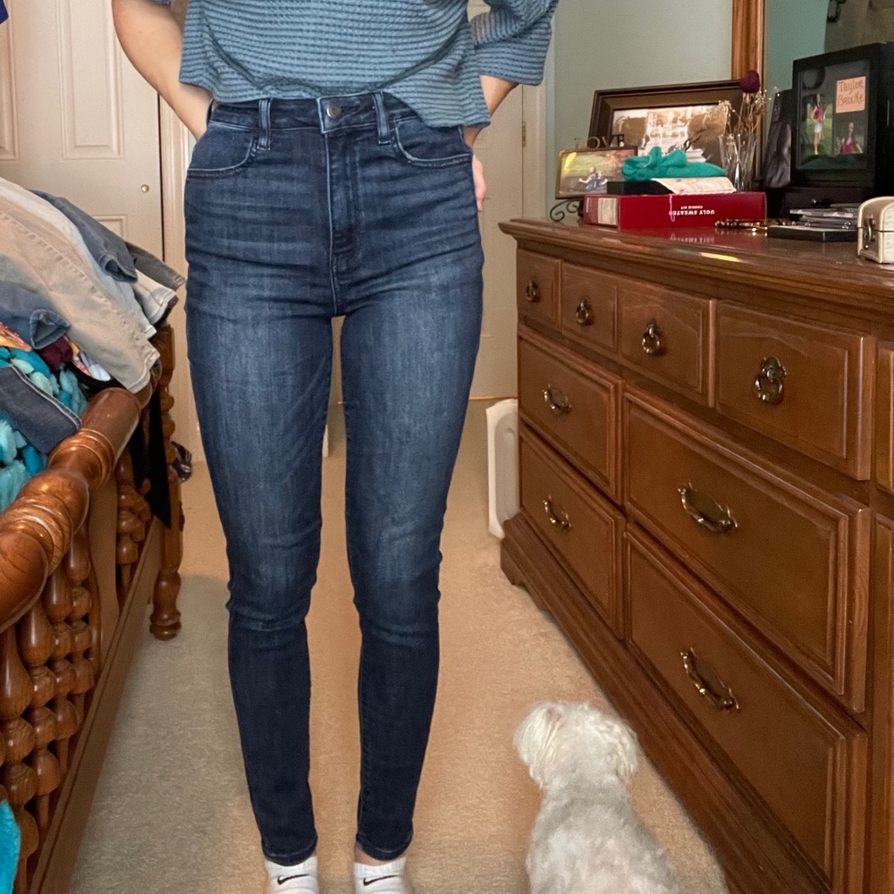 American Eagle High Riss Jeggings